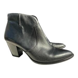 Frye Black Heeled Boots